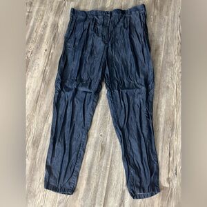 H&M Blue Chinos Tapered Casual Fit